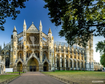 Picture of Westminster Abbey in London